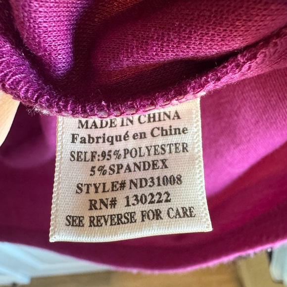 Magenta casual Mini Dress - Picture 6 of 6